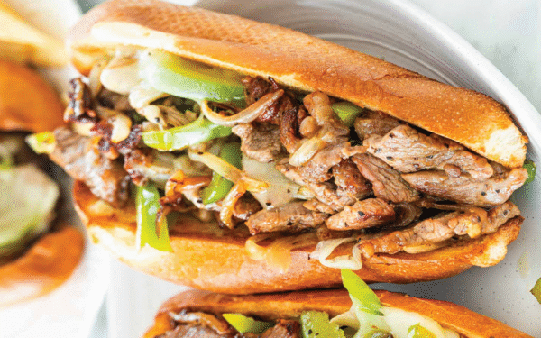 Cheese steak 8"