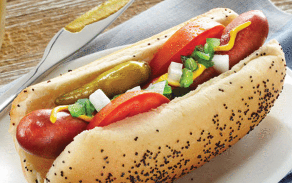 2 HOT DOGS