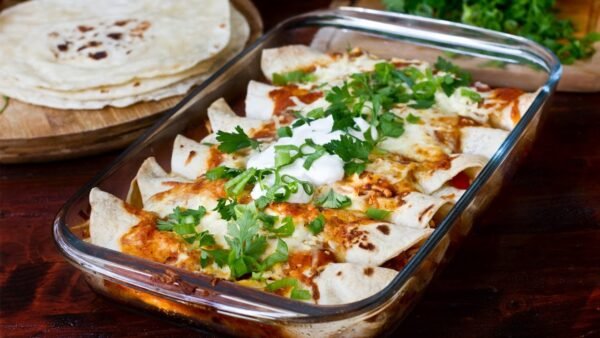 Enchiladas Dinner Plate