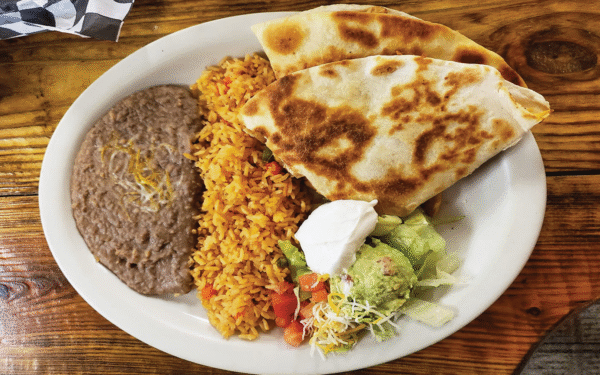 Quesadilla Dinner Plate