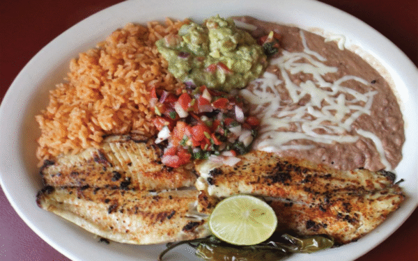 Tilapia Dinner Plate