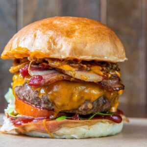 Triple Smash Burger