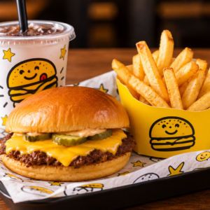 Single Smash Burger Meal