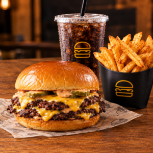 Single Smash Burger Combo