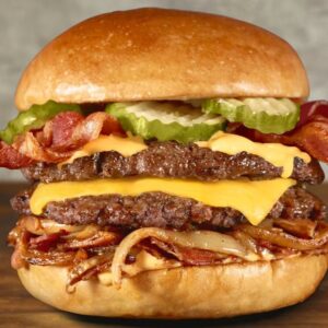 Double Smash Burger - Burger Only