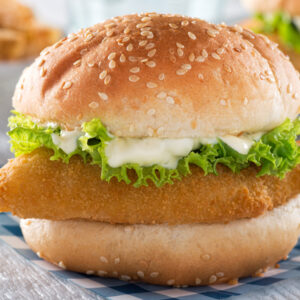 Fried Fish Sandwich 8 inch - Sandwich Only